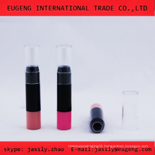 Silm transparent cap lipstick tube